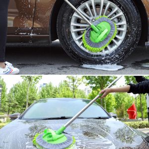 Автомобільна швабра 2 в 1