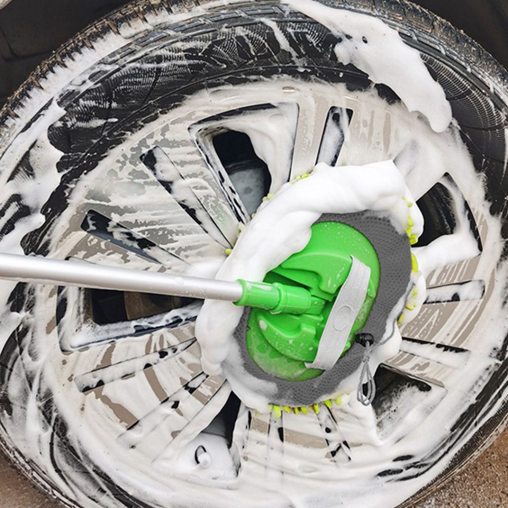 Автомобільна швабра 2 в 1